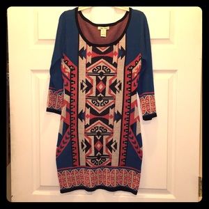 Aztec Bodycon Dress